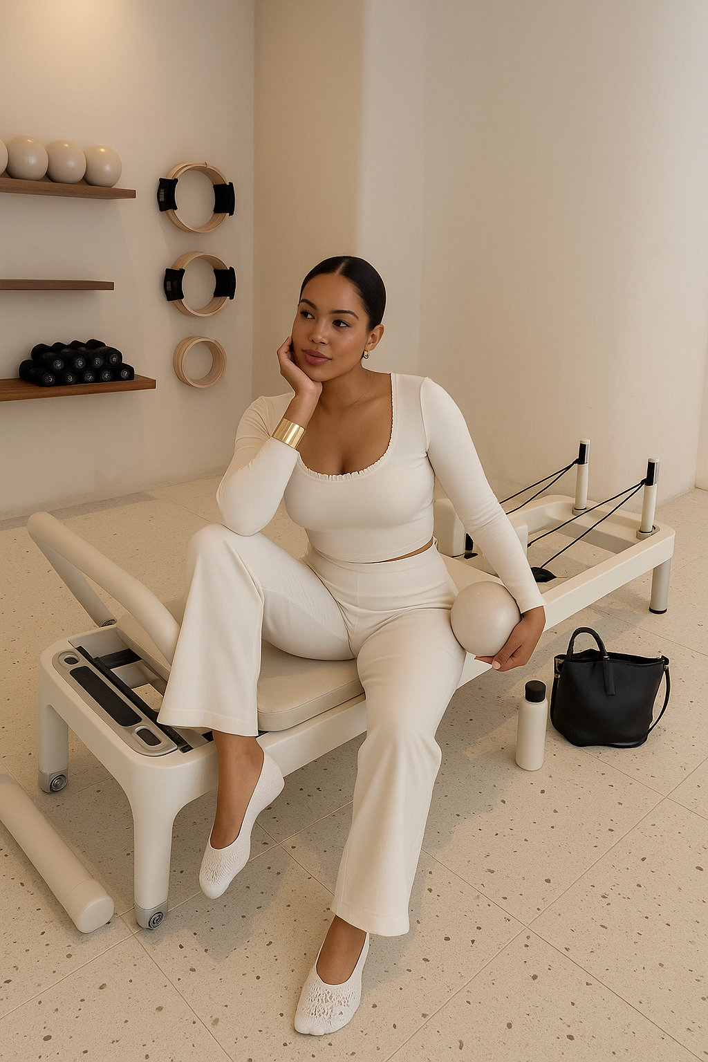 Bella-ti cream ruffles