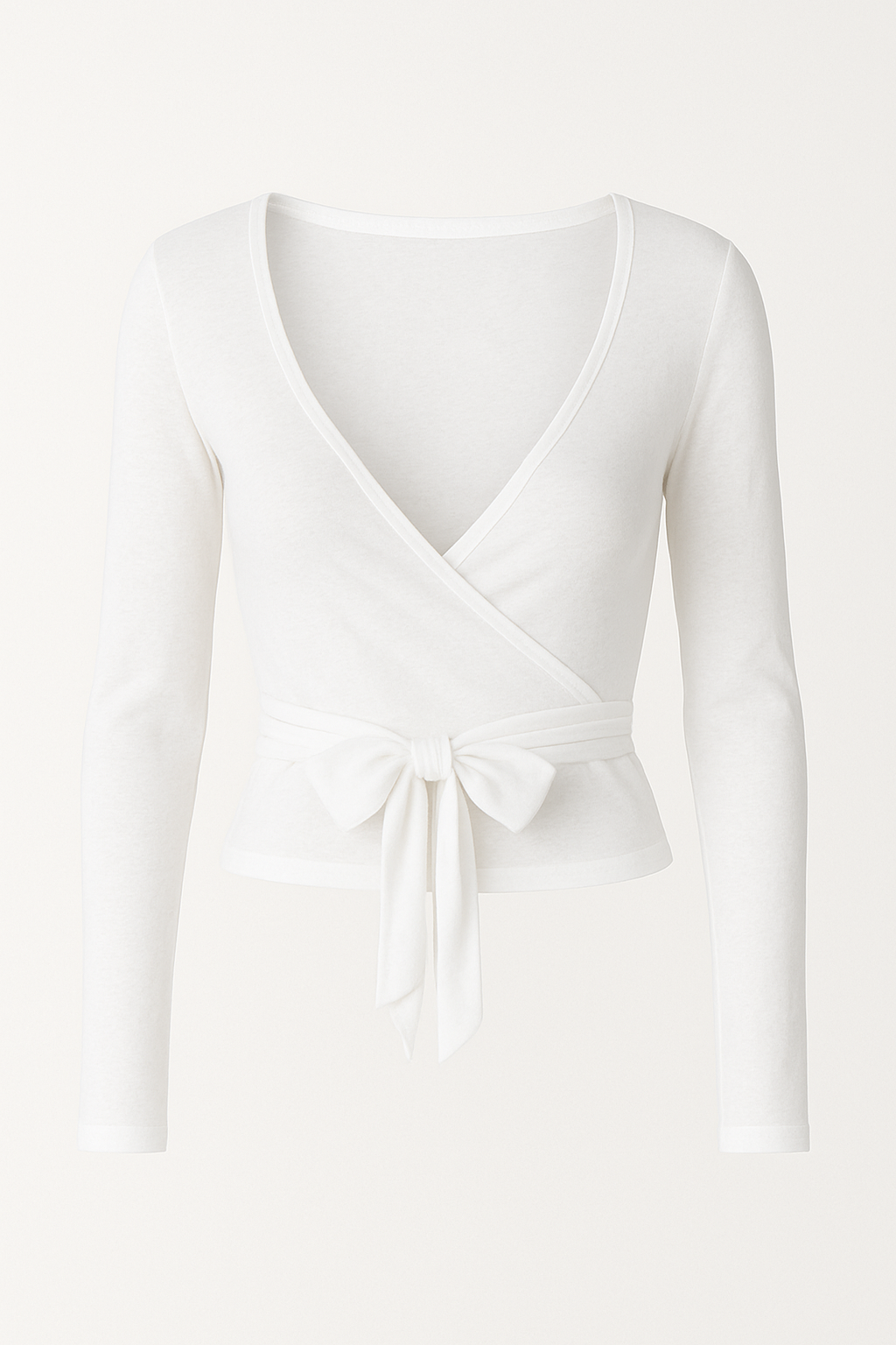 Wrap top white