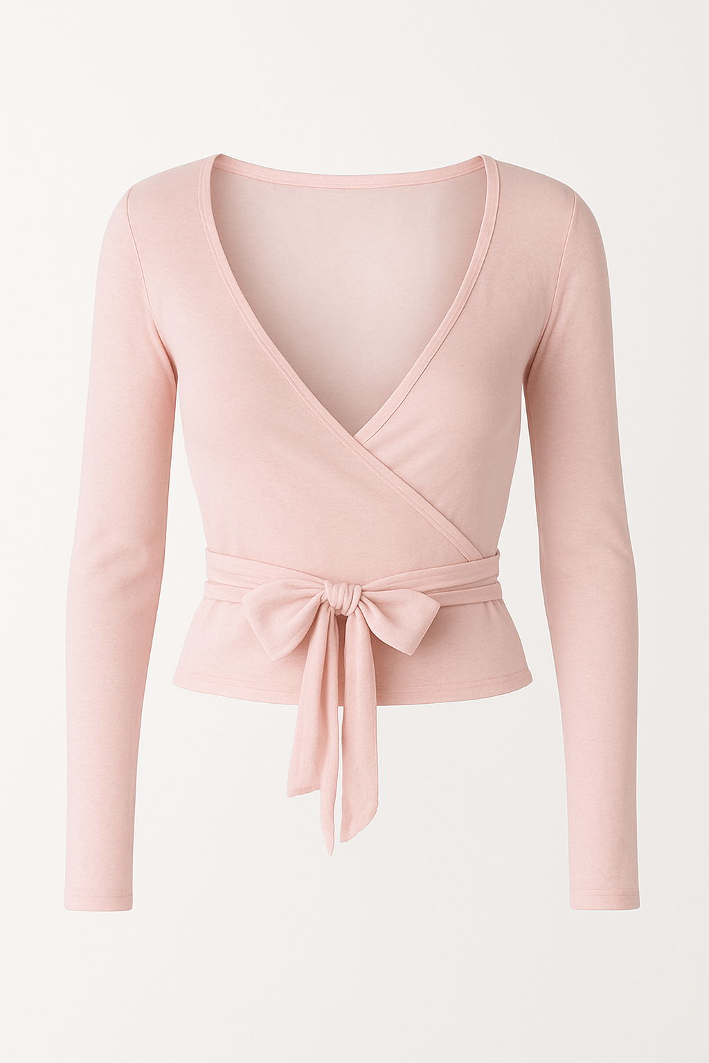 Wrap top pink
