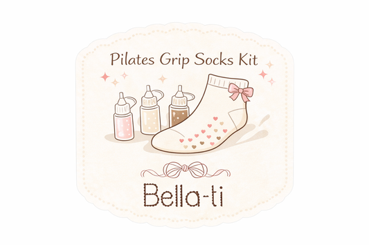 DIY pilates socks kit