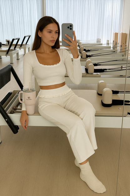 Bella-ti cream ruffles