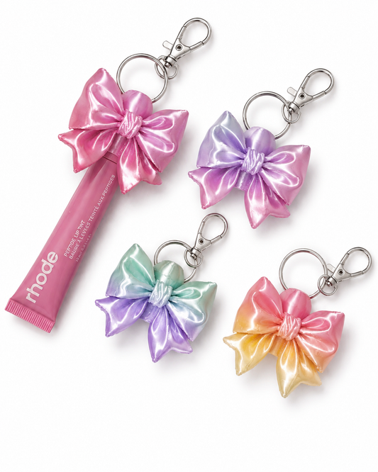 Keychain bow cap