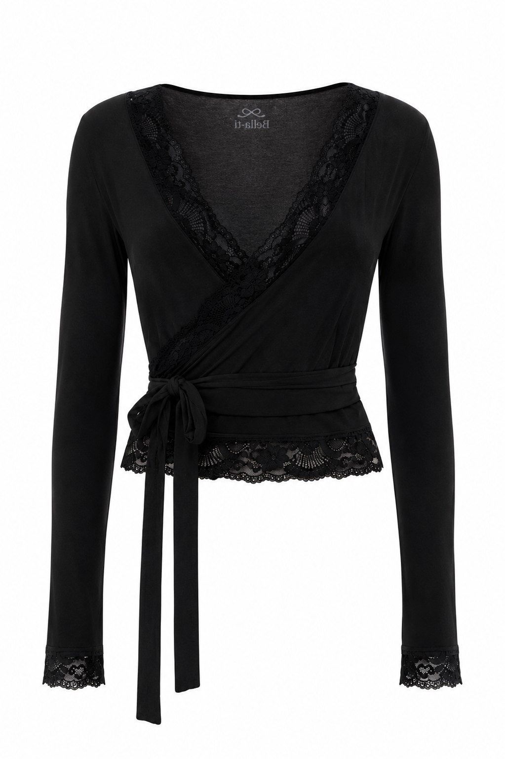 Midnight wrap top