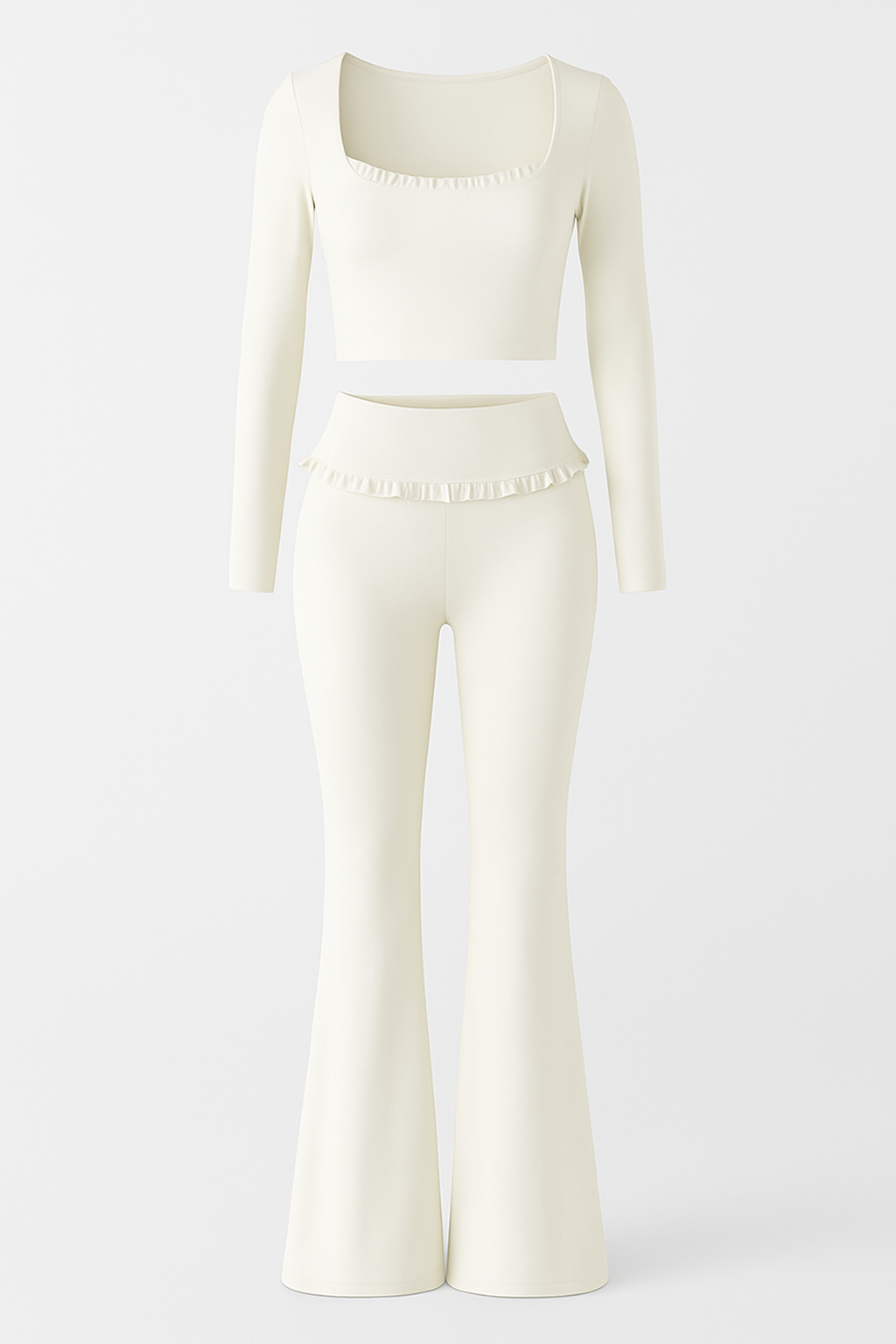 Bella-ti cream ruffles