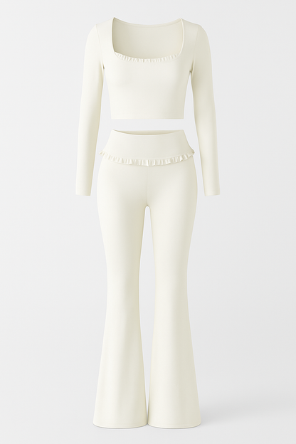 Bella-ti cream ruffles
