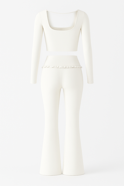 Bella-ti cream ruffles