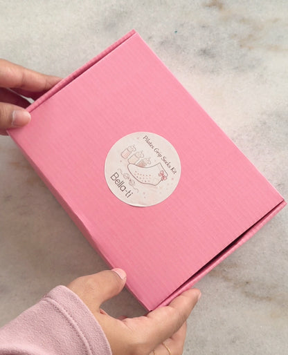 DIY pilates socks kit