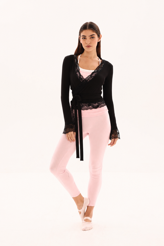 Midnight wrap top